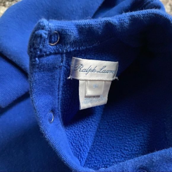 Ralph Lauren Big Horse Logo Royal Sweater 3M - Picture 3 of 5